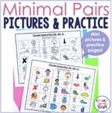 Minimal Pairs Pictures and Practice for Speech Therapy
