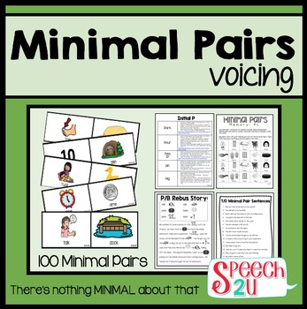 Minimal Pairs Voicing