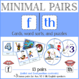 Minimal Pairs: /f/ vs /th/