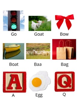 Preview of Minimal Pairs for Final Consonants /b, t, g/