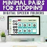 Minimal Pairs for Stopping Digital Speech Folders