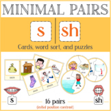 Minimal Pairs: /s/ vs /sh/