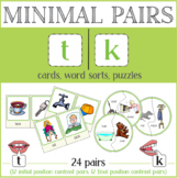 Minimal Pairs: /t/ vs /k/