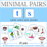 Minimal Pairs: /t/ vs /s/