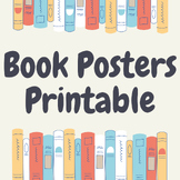 Minimalist Book Poster Printable