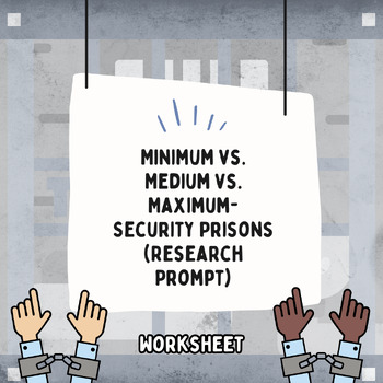 Preview of Minimum vs. Medium vs. Maximum-Security Prisons (Research Prompt)
