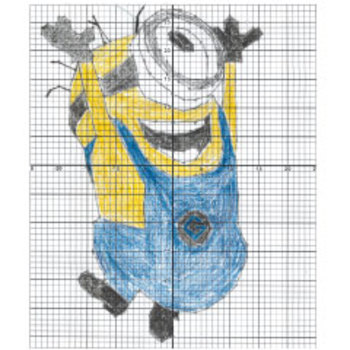 Preview of Minion BEE-DO Coordinate Plane Graphing Activity