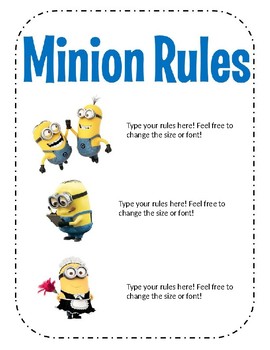Minions trouble game rules - hisjes