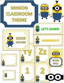 Minion Classroom Theme by The Samses Teach | Teachers Pay Teachers