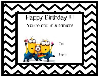 minion happy birthday