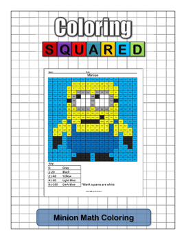 Preview of Minion Math Coloring
