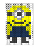 Minion Math Mystery - Multiplication Color By Number