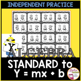 Writing Linear Equations in Slope Intercept Form: Solving for Y