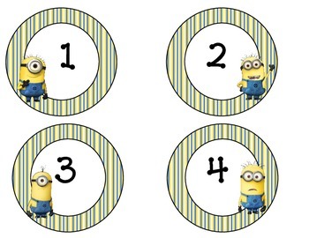 MINIONS STICKERS X178 1-178 NO M NUMBERS 