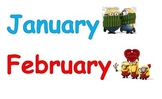 Minion Themed Calendar Headings