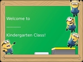 Minion Themed Welcome Back to School PowerPoint Presentation