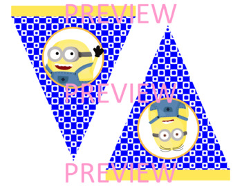 Minion-Themed Welcome Banner by Miss Sekeres | TPT