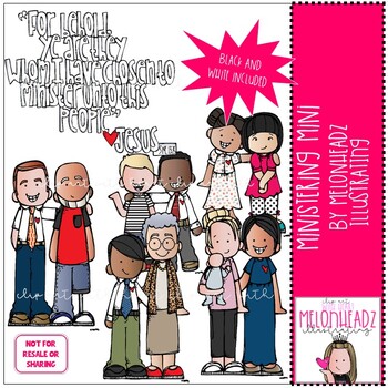 Ministering clipart MINI LDS by Melonheadz Clipart by Melonheadz