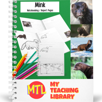 Preview of Mink | Notebooking Pages