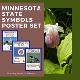Minnesota State Symbols Poster Set