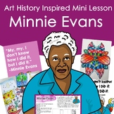 Minnie Evans Inspired Art History Lesson Step by Step Art 
