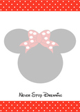 Minnie Mouse Note Paper