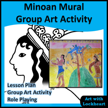Preview of Minoan Mural Group Art Activity