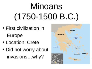 minoan mycenaean