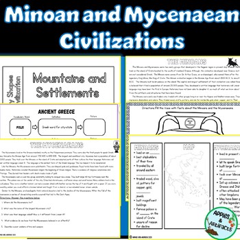 Preview of Minoan and Mycenaean Civilizations