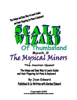 Preview of Minor Scae Wizard Piano Book - Minor Scales