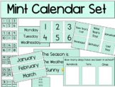 Mint Calendar Set