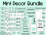 Mint Classroom Decor Bundle