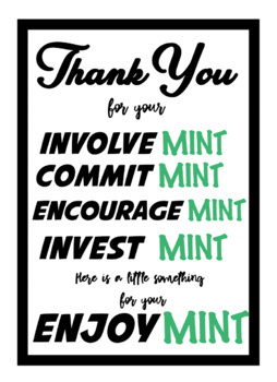 Preview of Mint Tag