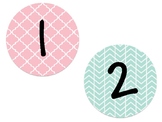 Mint and Coral Numbers 1-30