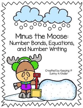 Preview of Subtraction Number Bonds, Equations, and Number Writing