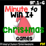 Minute To Win It Christmas Games