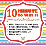 Minute To Win It Games for Younger Kids, Birthday