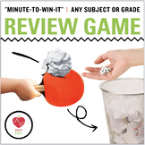 Minute To Win It Review Game- A how-to: All Subjects Middl
