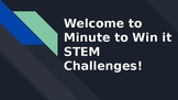 STEM: Minute To Win It Gameshow Activity