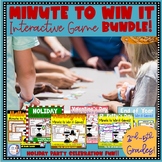 Minute to Win It Games Holiday Bundle!