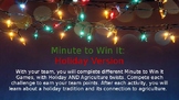 Minute to Win It: Holiday and Agriculture Version