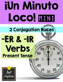 Minuto Loco Mini - ER and IR Verbs in Present Tense - Conj