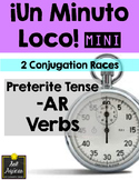 Minuto Loco Mini - Preterite AR Regular Verbs - Conjugation Races