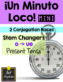 Minuto Loco Mini - Stem Changing Verbs O-UE in Present Ten