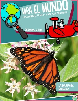 Preview of Mira el Mundo Octubre 2018 Non Fiction Spanish Magazine Monarch Butterfly