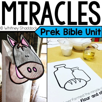 Miracles of the Bible Christian Sunday School Unit | TpT