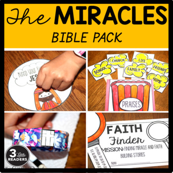 Preview of Miracles of Jesus {Bible Pack}