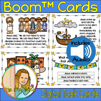 Preview of Miracles of Jesus Boom Cards
