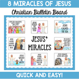 Miracles of Jesus Bulletin Board