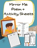 Mirror Me Poem and Activity Sheets: Mindful SEL Lesson